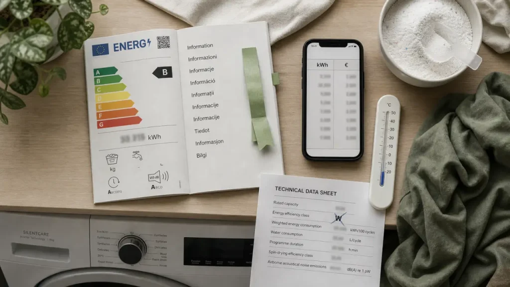 Lave-linge : watts, kWh et réglages qui changent vraiment la facture