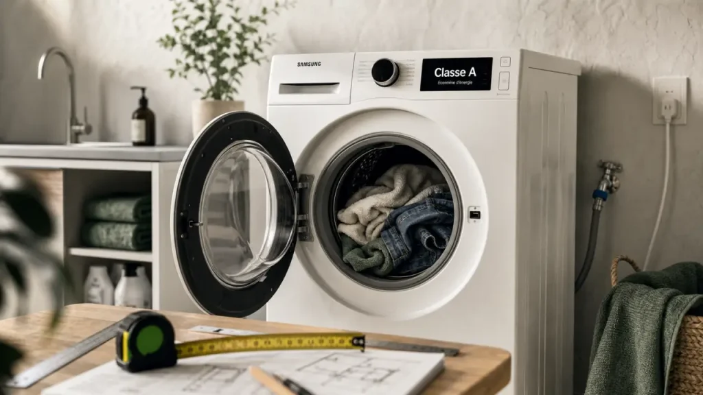 Lave-linge séchant classe A : capacité, bruit, séchage et services à comparer