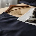 Comment repasser un pantalon à 150°C max, pattemouille et pli net