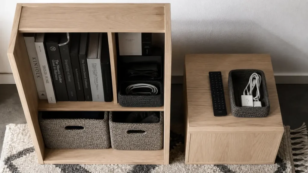 Cubes de rangement : ouvert, fermé ou empilé, lequel choisir selon la pièce ?