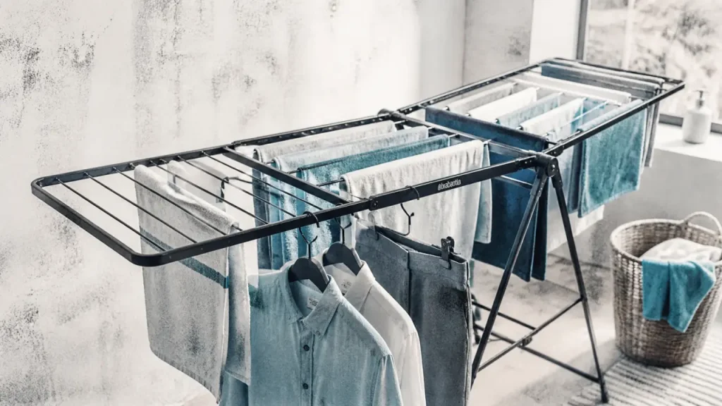Étendoir à linge Brabantia : 25 mètres, 5 ans de garantie, et le format à choisir selon l’espace