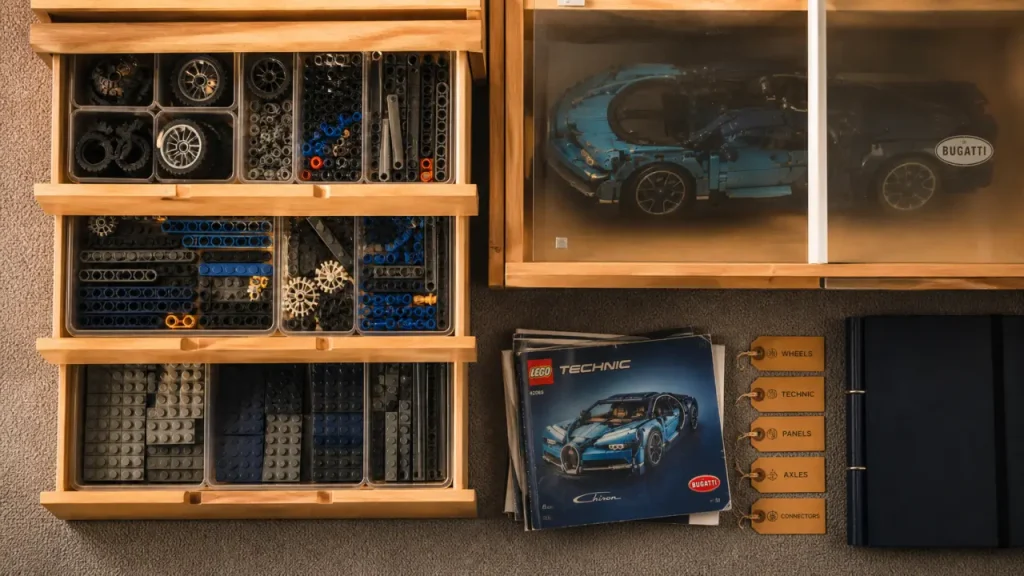Meuble rangement LEGO : trier, exposer et protéger selon l’usage