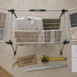 Étendoir à linge vileda sur pied, jusqu’à 40 m de séchage en espace maîtrisé