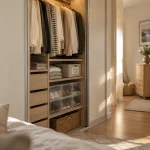 Petit dressing 60 cm, rangement dans petite chambre