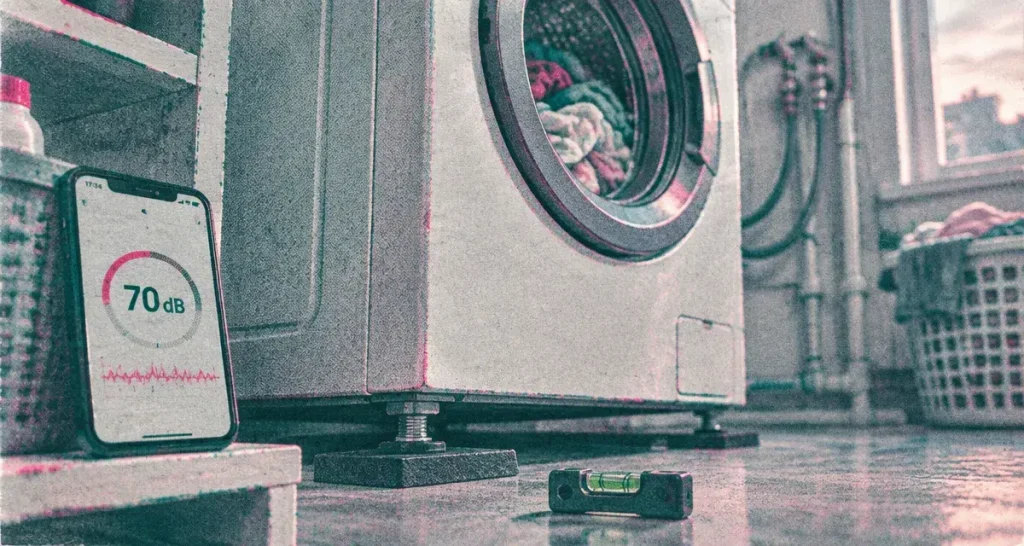 Un lave-linge silencieux se choisit à l’essorage, avec 70 dB ou moins comme repère