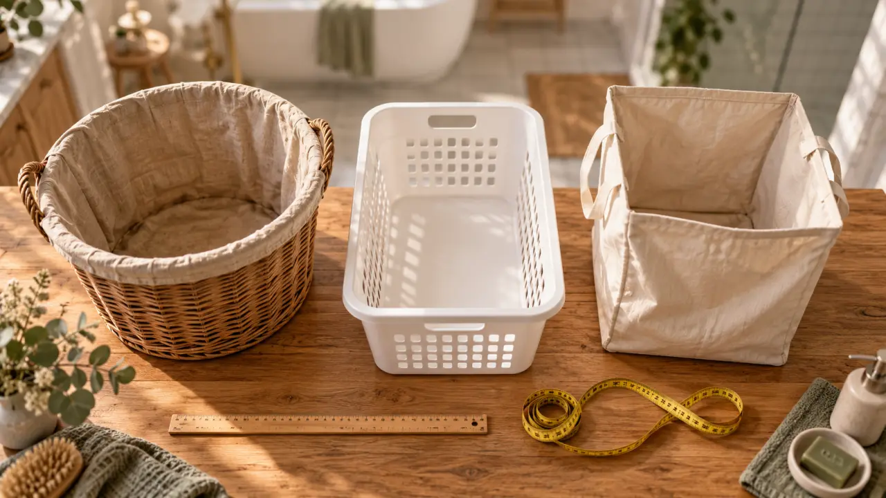 Panier à linge la foir'fouille : osier, plastique ou toile