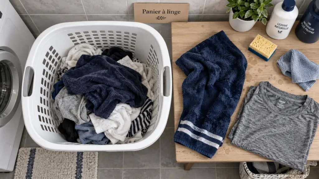 Panier à linge en plastique : choisissez la capacité et la forme selon votre espace