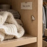 Photo d’une mite de linge : papillon discret dans une armoire
